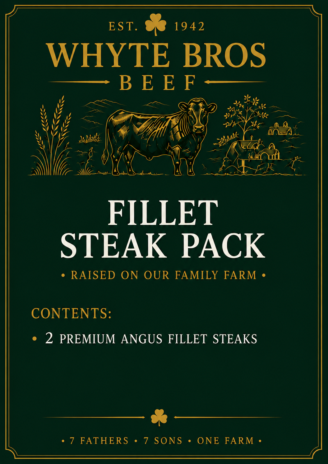 Fillet steak x2